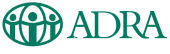 ADRA Ferrol Logo Horizontal Letra Blanco